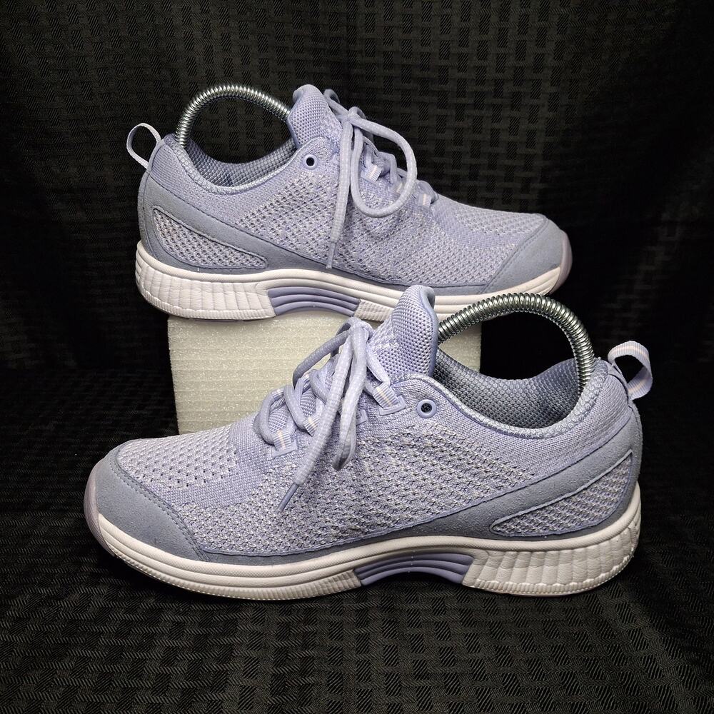 Orthofeet Coral Women's sz 9 Purple Lavender Orthopedic Comfort Sneakers 983